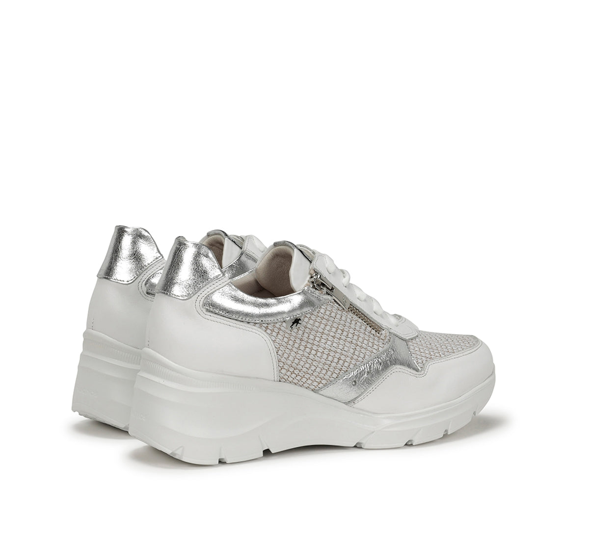Fluchos Olas F1660 baskets femme blanc compensées