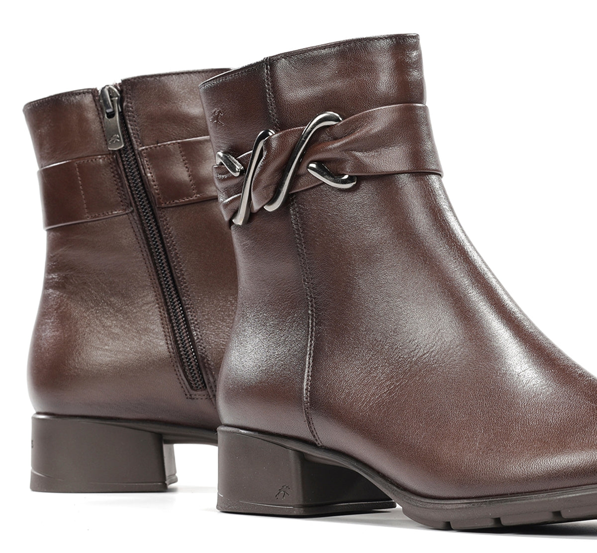 Fluchos Lerin F2561 bottines femme marron cuir