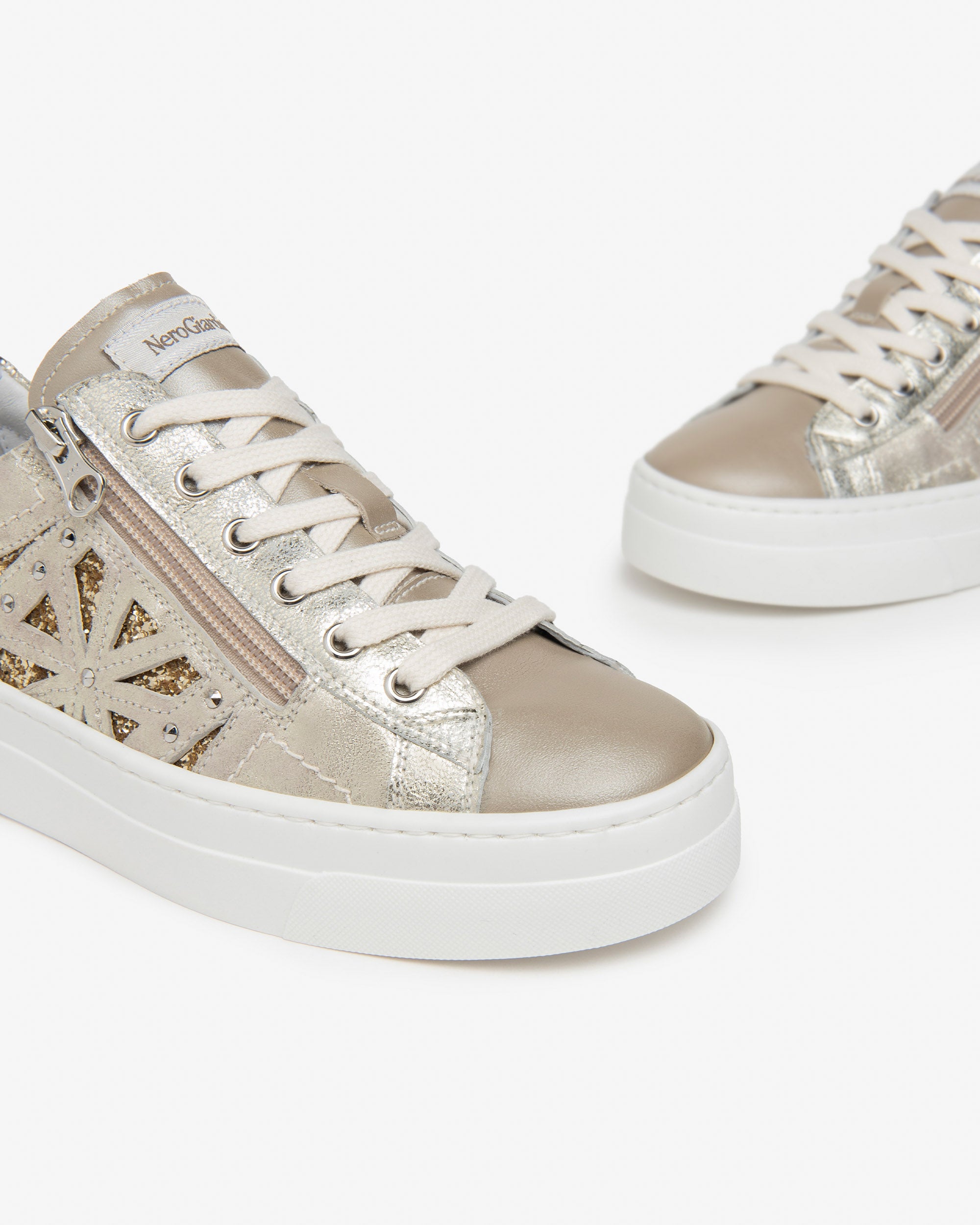 Nero Giardini Sneakers baskets cuir femme pointure 38