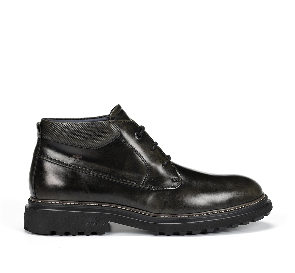 Fluchos Lincon F2055 Bottines Vert Homme Cuir