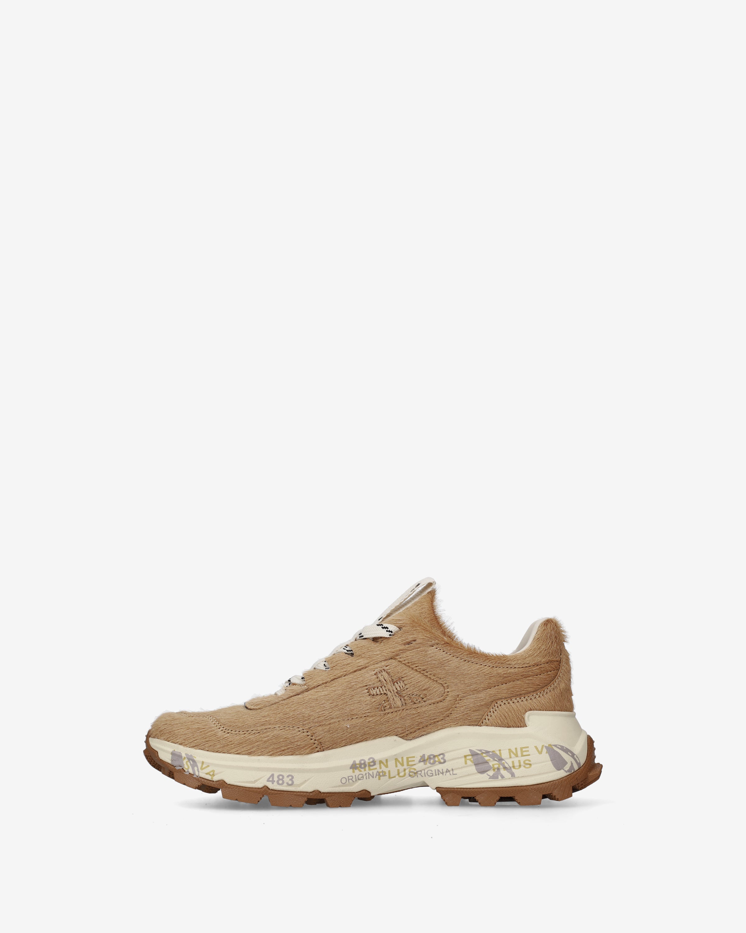 Premiata Devind 505 sneakers pony beige femme