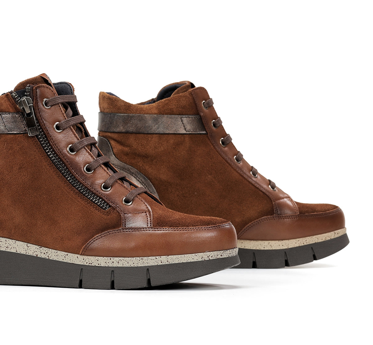 Fluchos Dorking India D9329 bottines marron femme