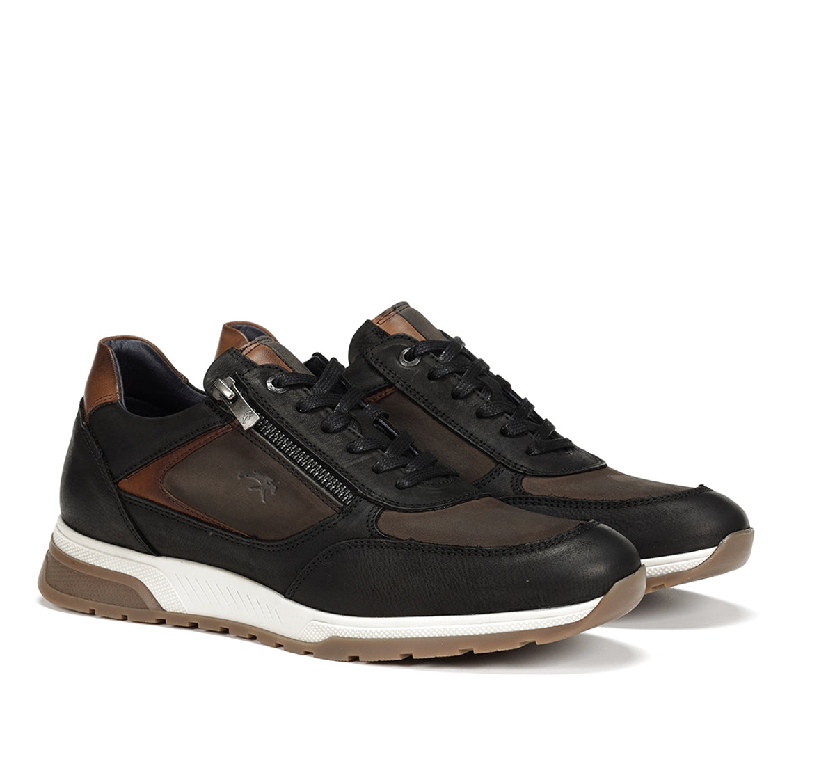 Fluchos Louis F1603 basket noir homme cuir confort