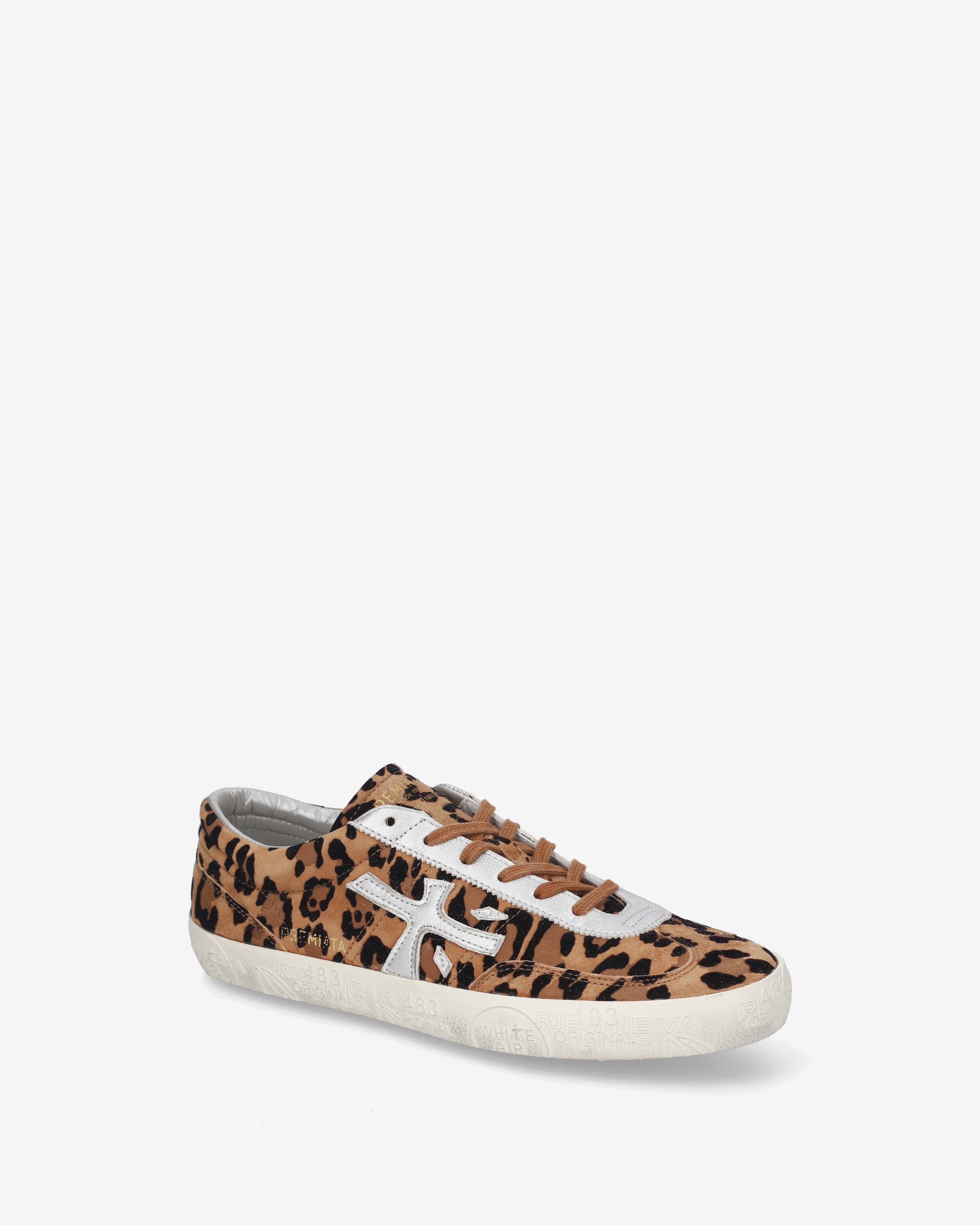 Premiata Davidd 8604 baskets beige animal