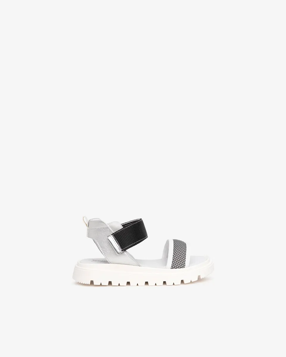 Nero Giardini Sandales Ado Fille 35 Toile Cuir