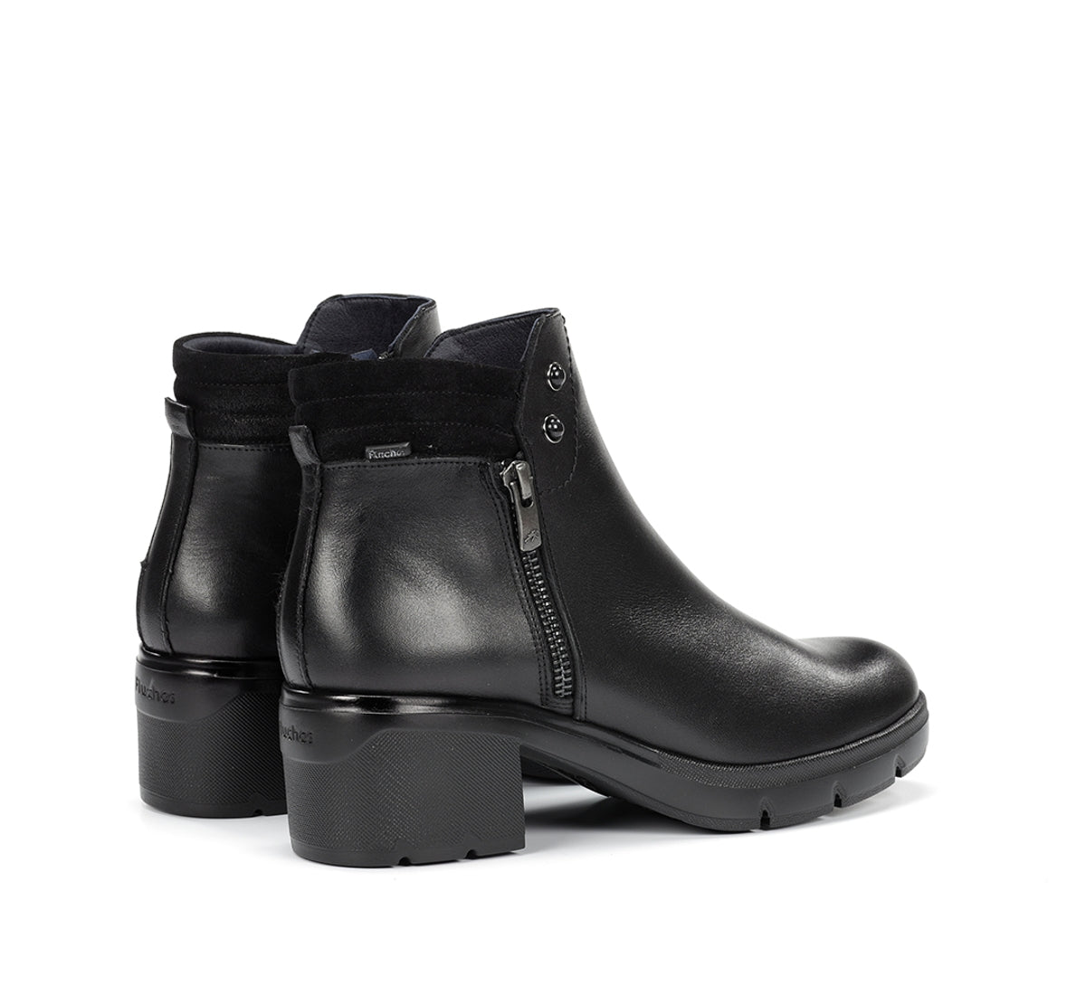 Fluchos Fugaz F2102 bottine noire femme à talon