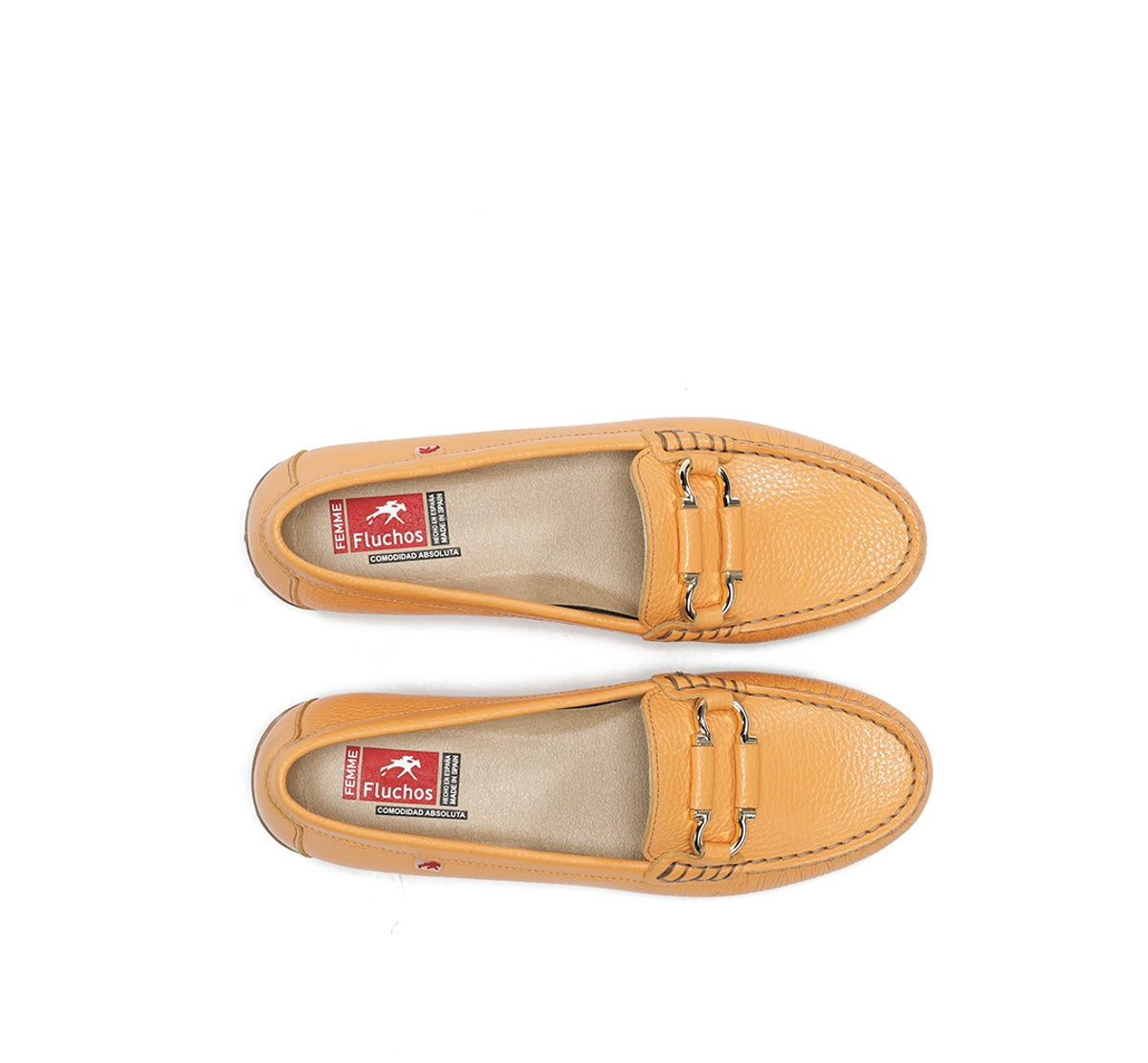 Fluchos Bruni F2156 mocassin orange femme