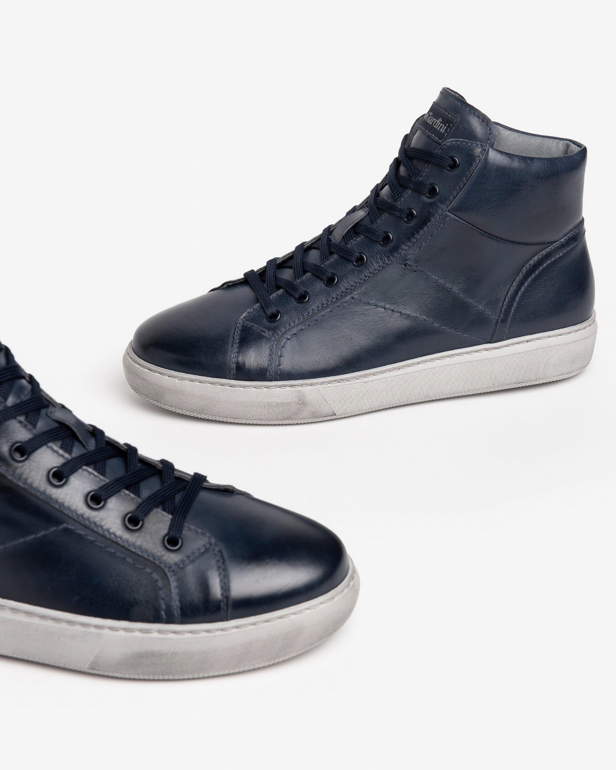 Nero Giardini Sneakers baskets montantes cuir homme