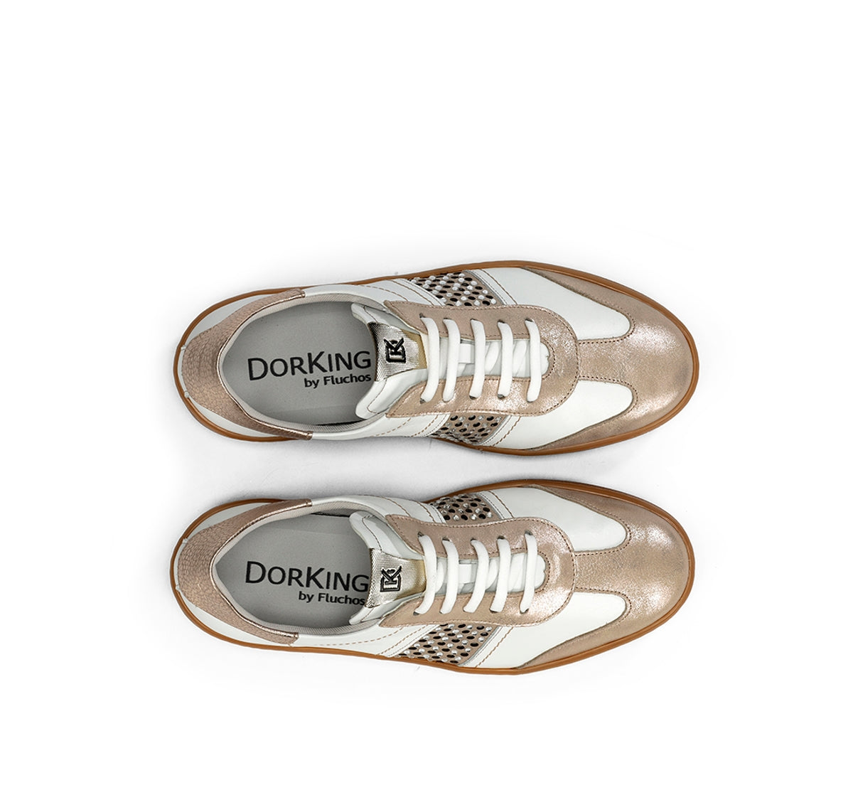 Dorking by Fluchos Lynn D9478 baskets doré femme