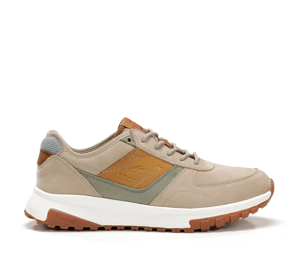 Fluchos Arion F2012 baskets homme taupe confort