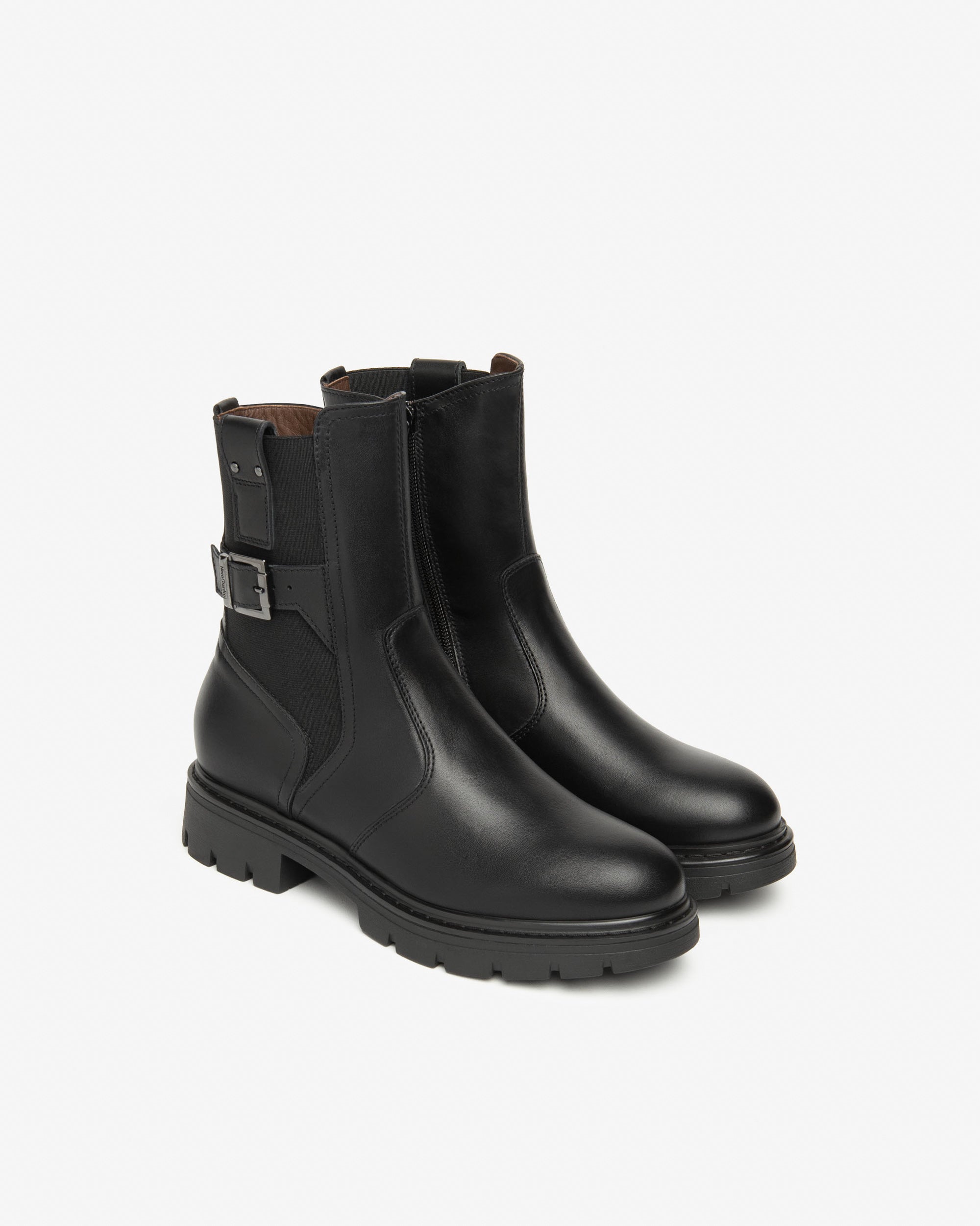 Nero Giardini Ankle Boots bottines cuir tissu femme hiver