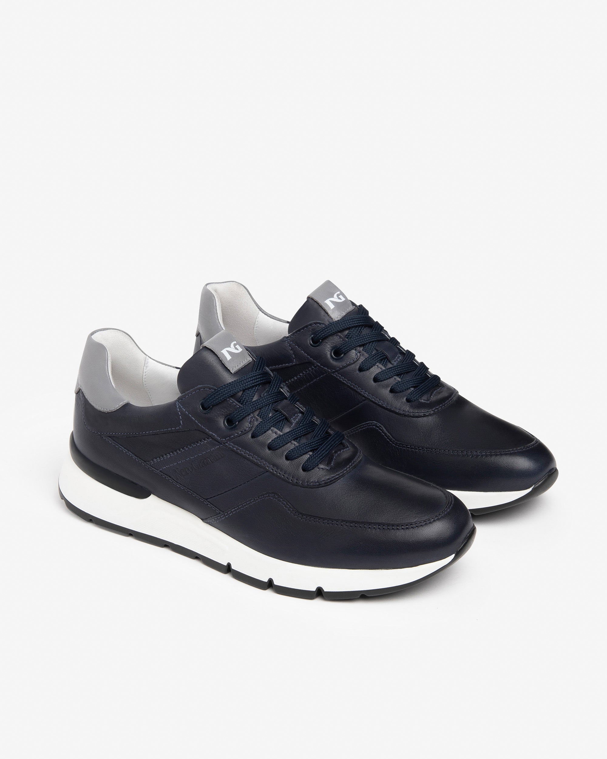 Nero Giardini Sneakers baskets cuir homme confort