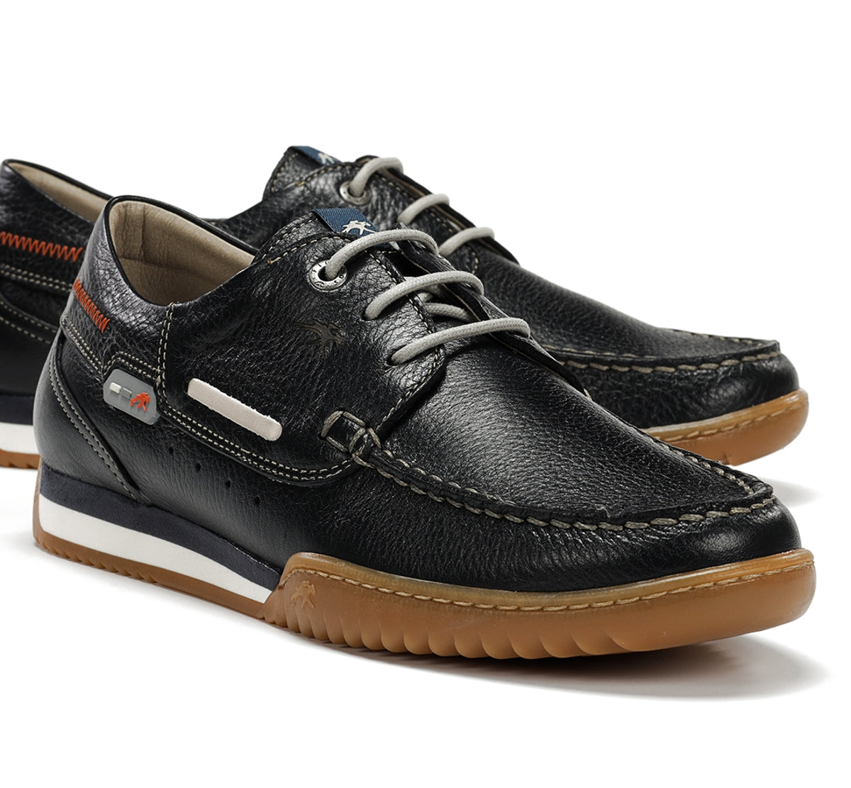Fluchos Bruno F2434 chaussures bateau bleu homme