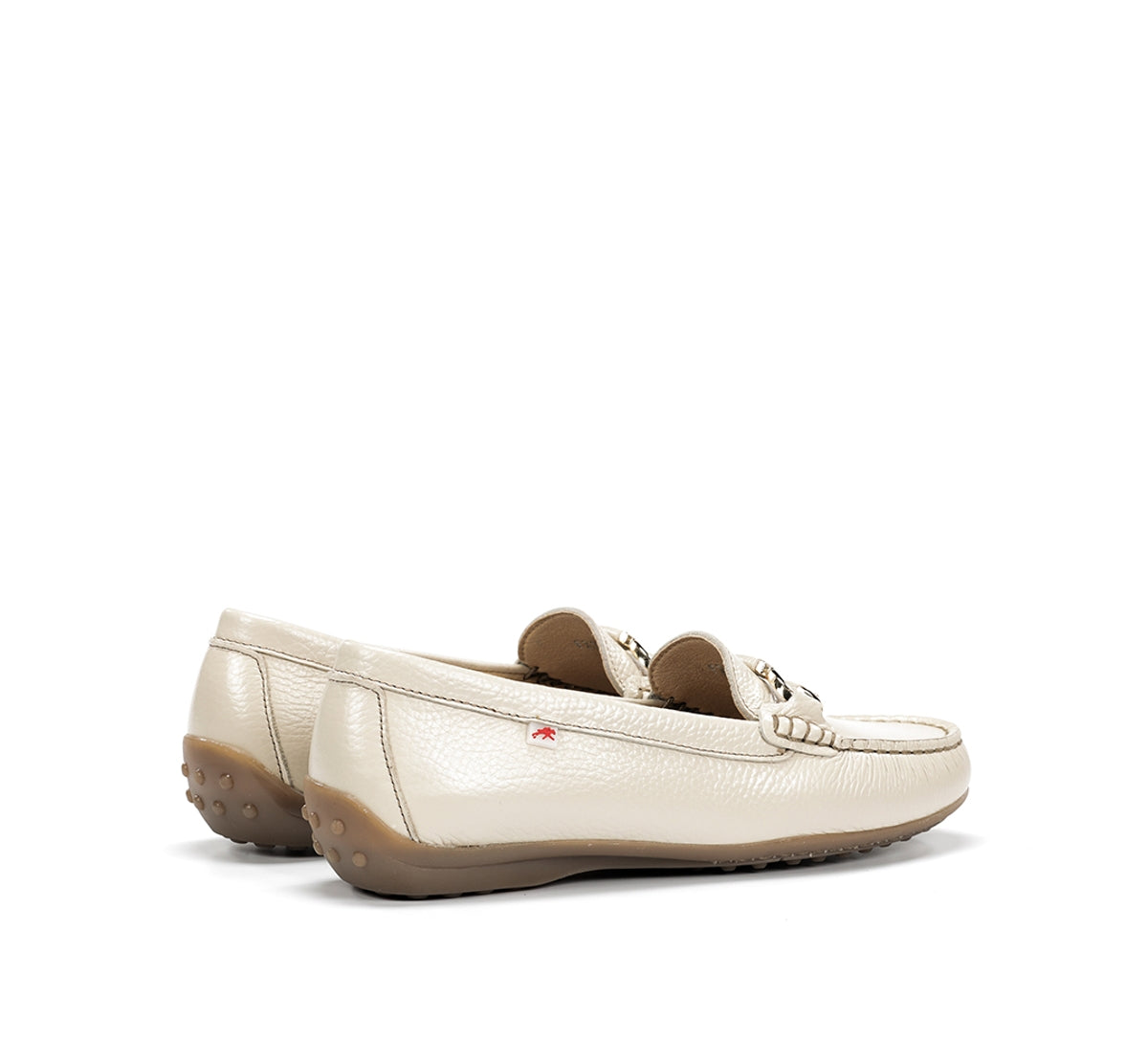 Fluchos Bruni F2156 mocassin femme taupe cuir