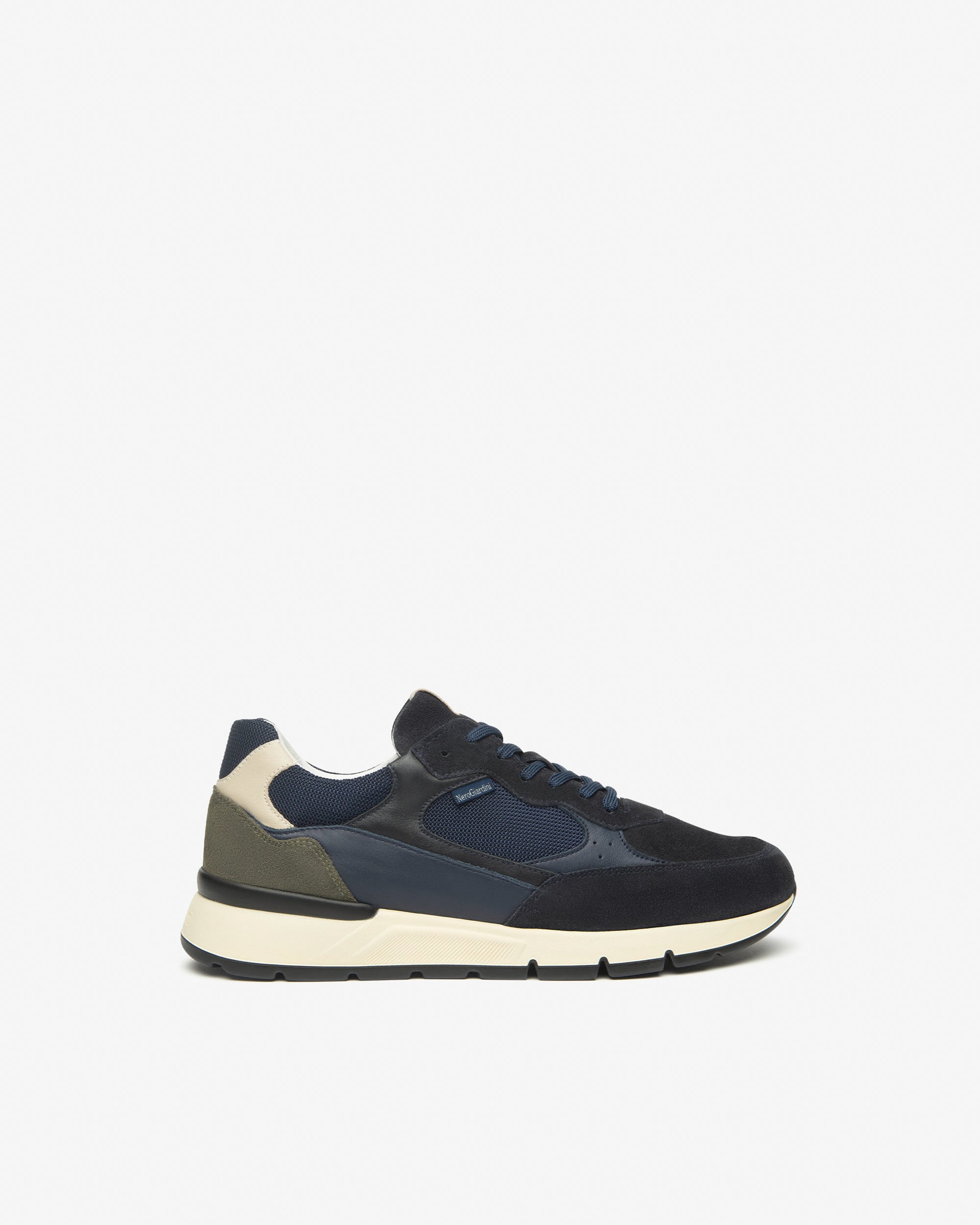 Nero Giardini Sneakers baskets homme cuir daim 42