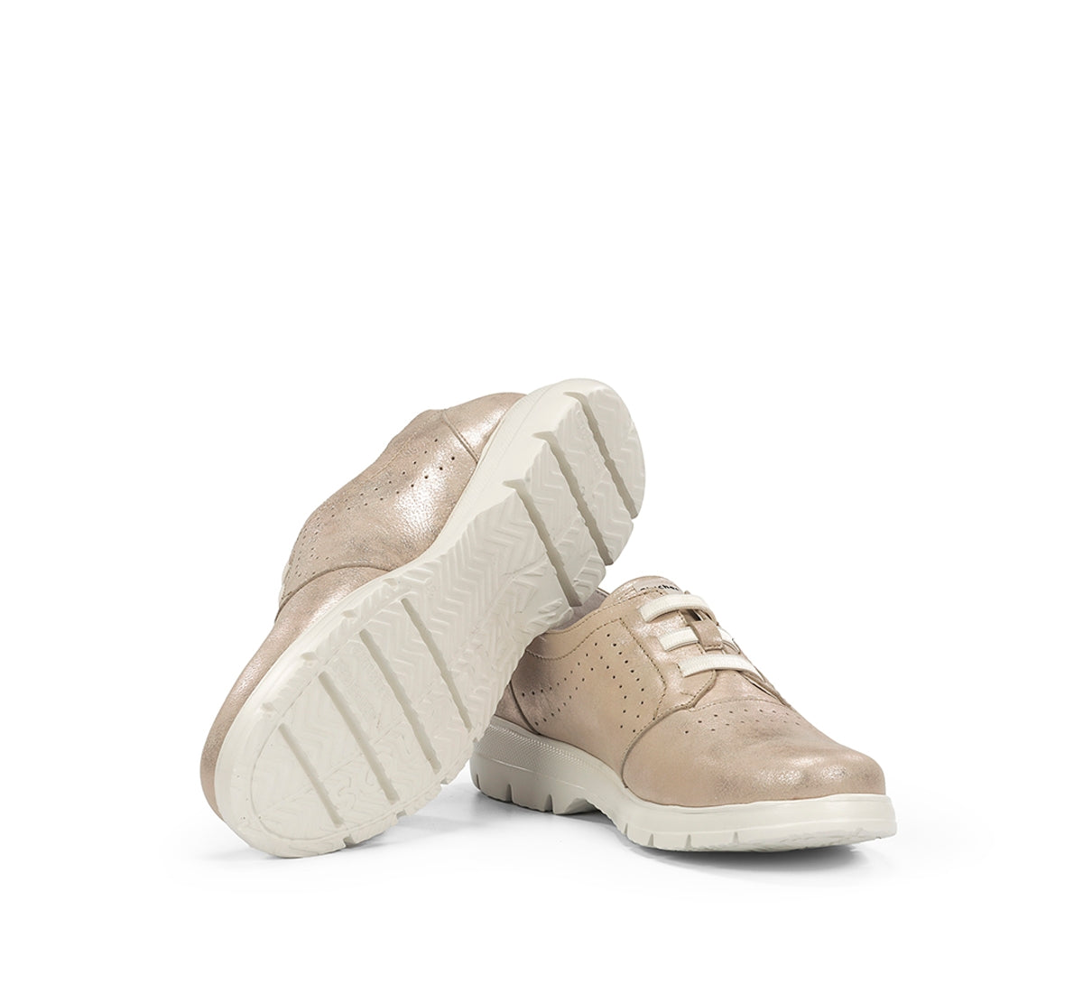 Fluchos Zapatos Gladis F2202 Mocassin Doré Femme