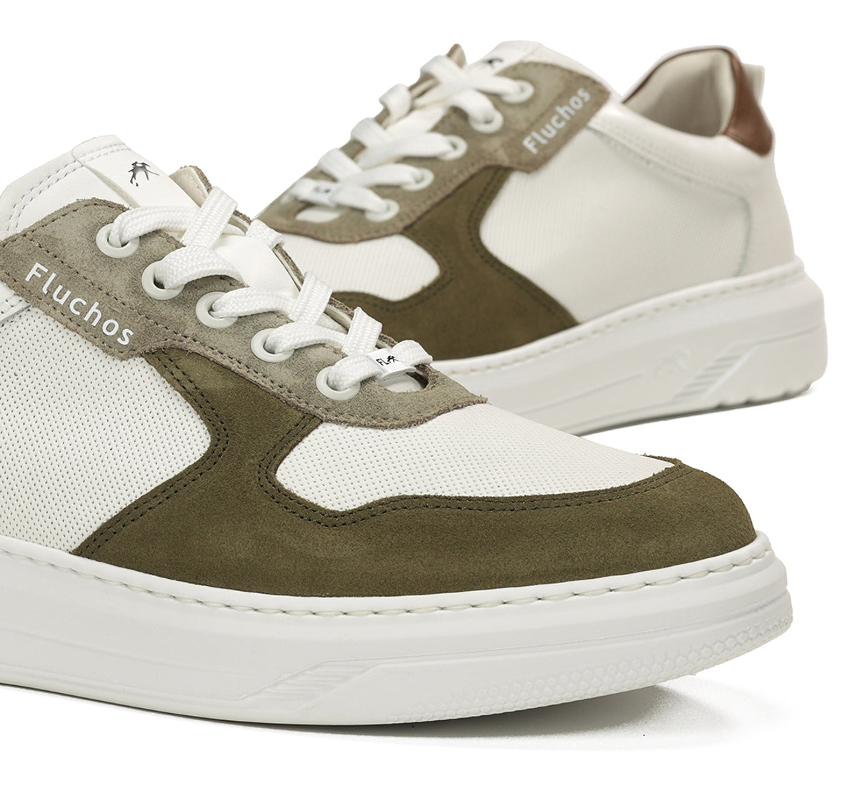 Fluchos Deportivos Boston F1970 baskets homme vertes
