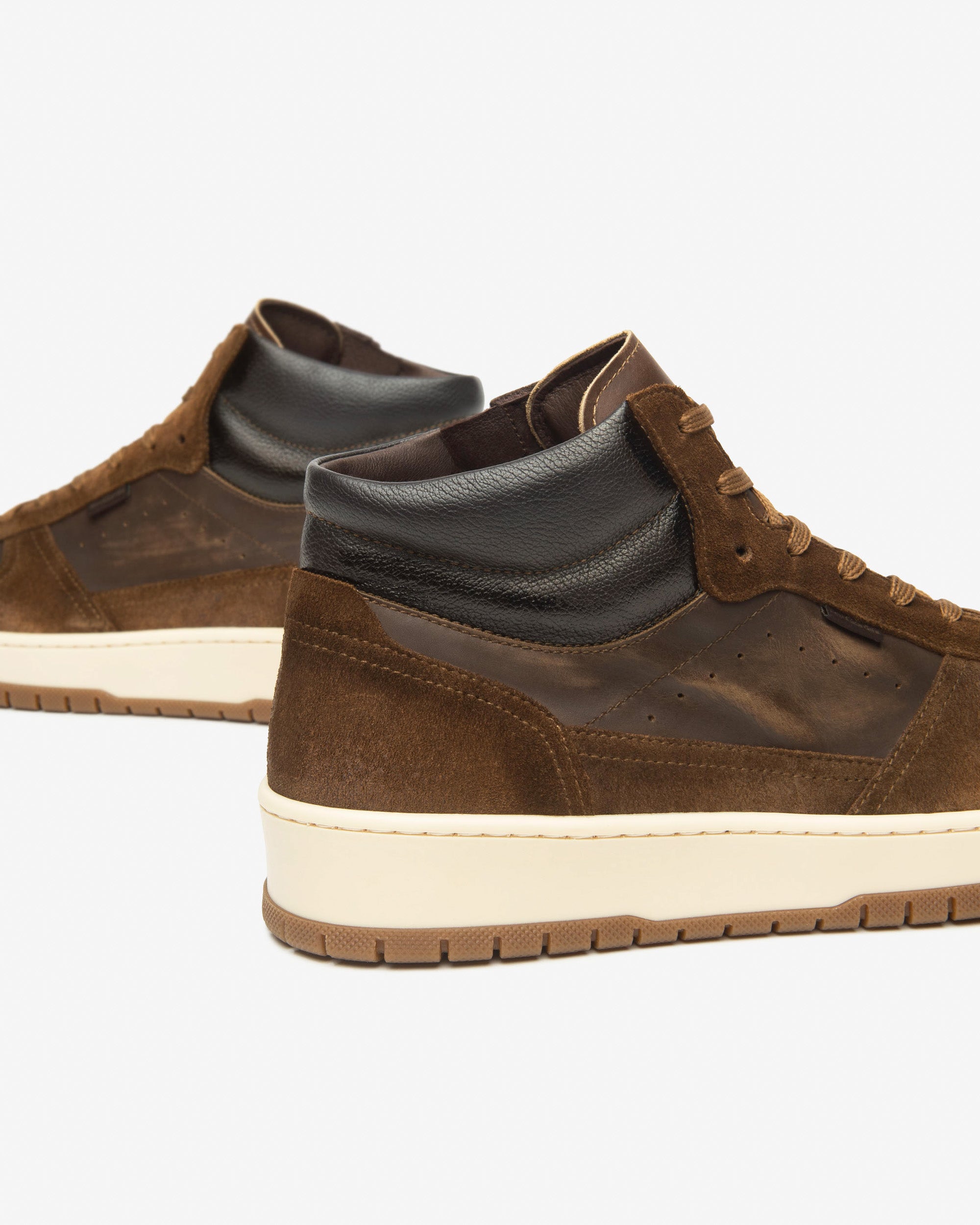 Nero Giardini Sneakers baskets homme cuir montante