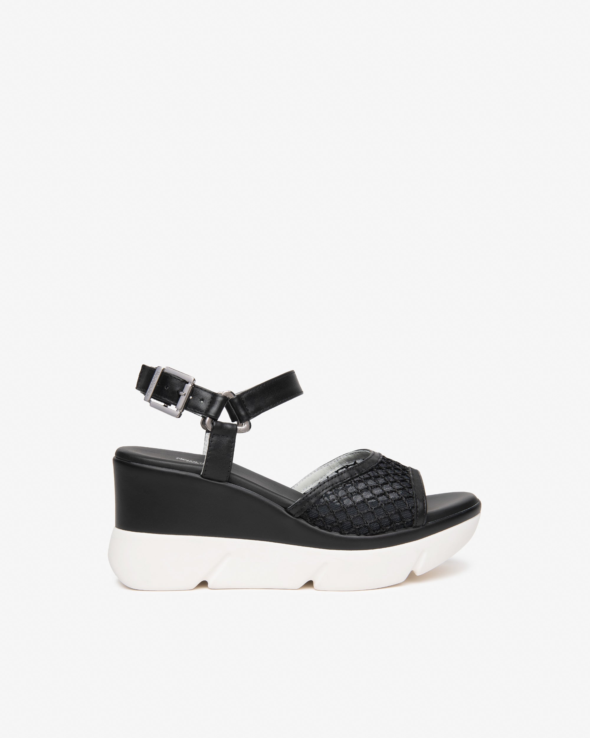 Nero Giardini Sandals sandales cuir femme toile