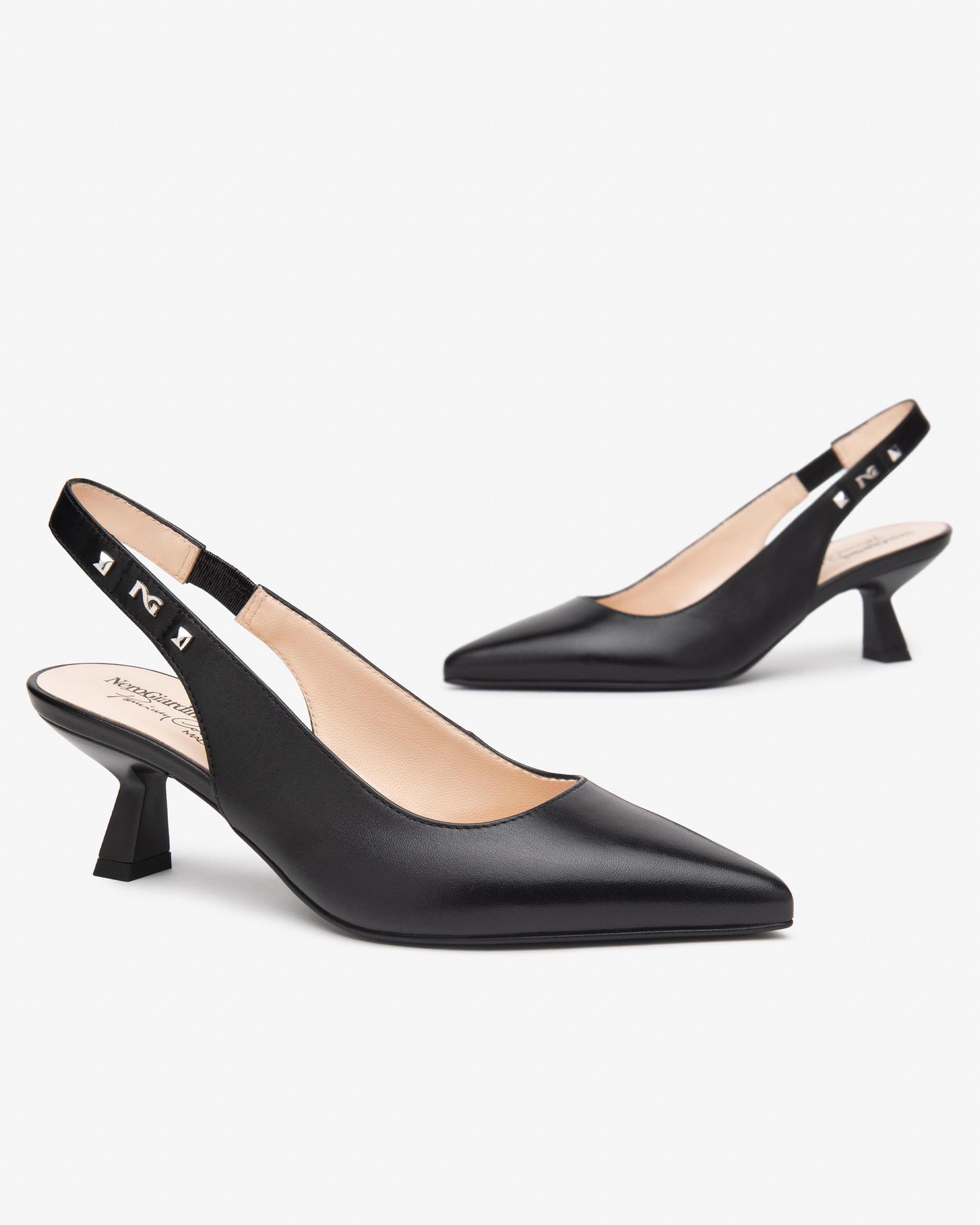 Nero Giardini Slingback sandales cuir femme été