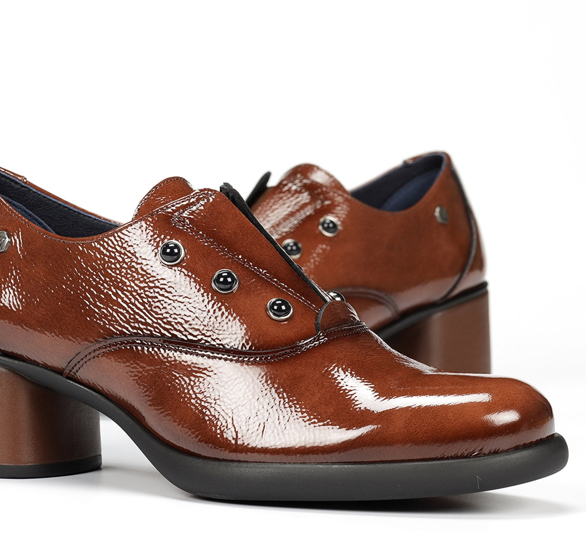 Dorking Macy D9376 chaussures marron talon femme