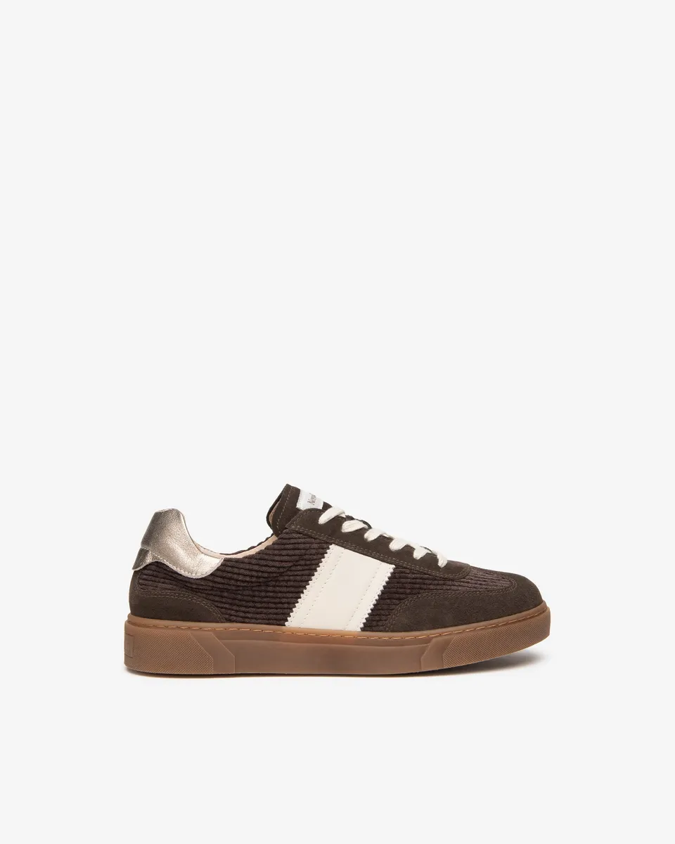 Nero Giardini Sneakers baskets femme daim cuir lacets
