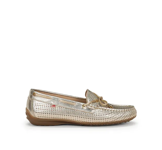 Fluchos Bruni F1428 mocassin doré femme