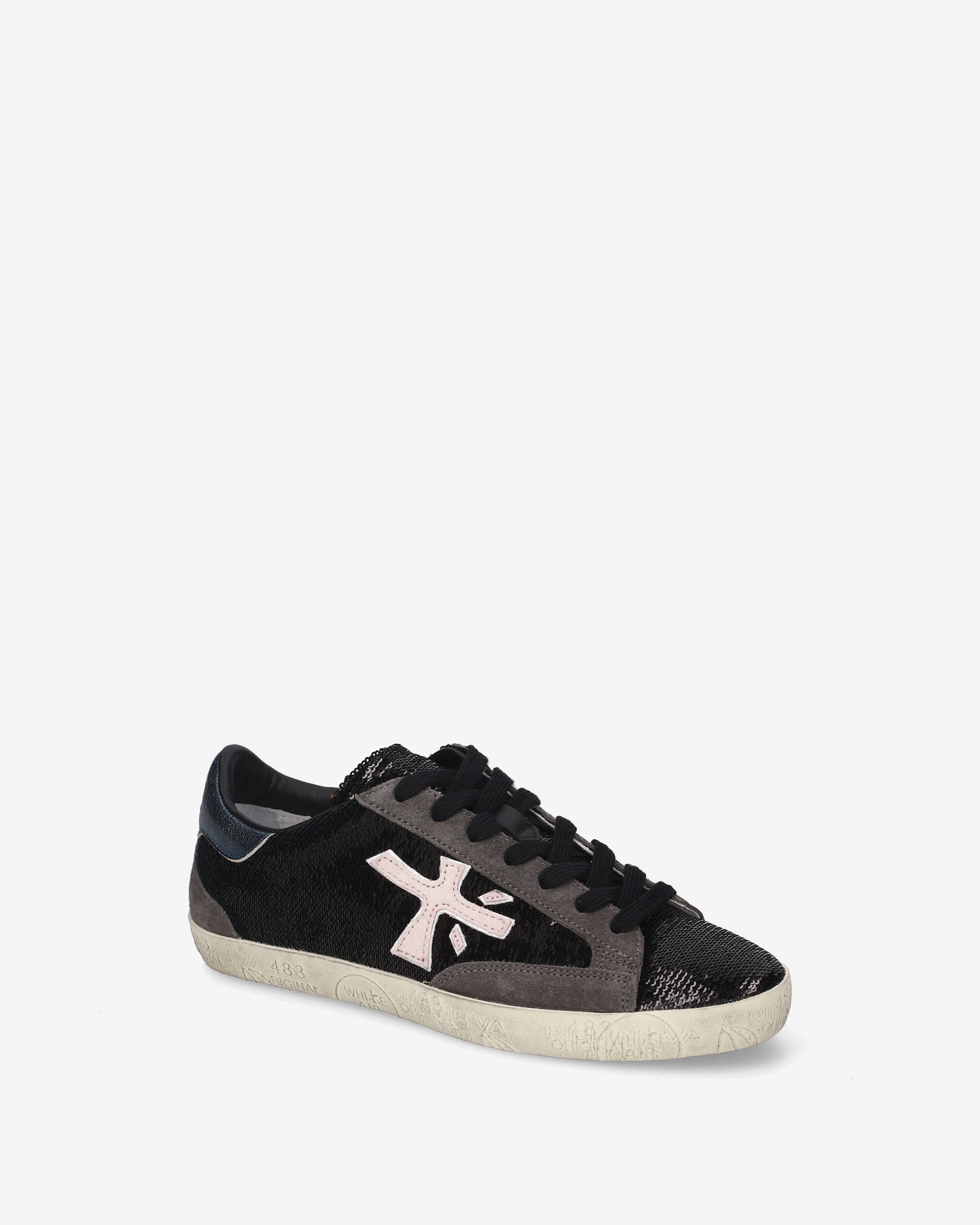 Premiata Stevend 8496 sneakers femme noir sequins