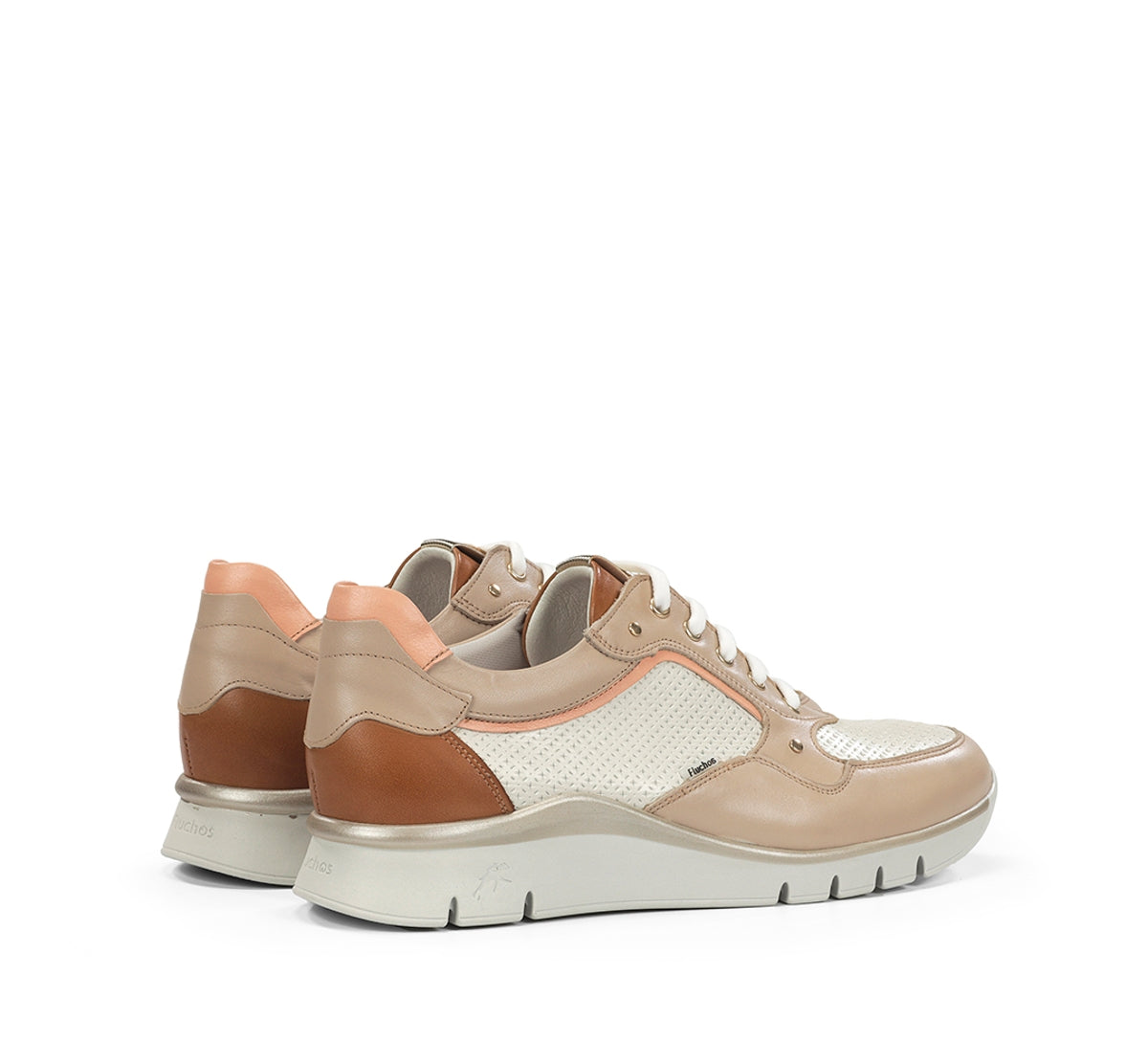 Fluchos Union F2177 basket femme taupe souple