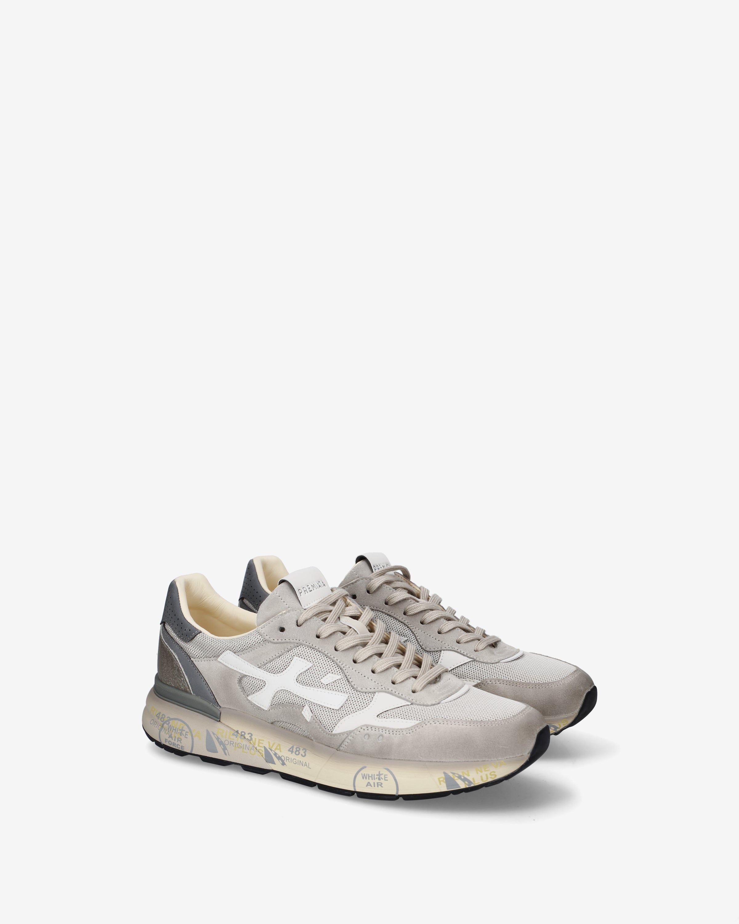 Premiata Mick 0.1 8117 sneakers gris clair homme