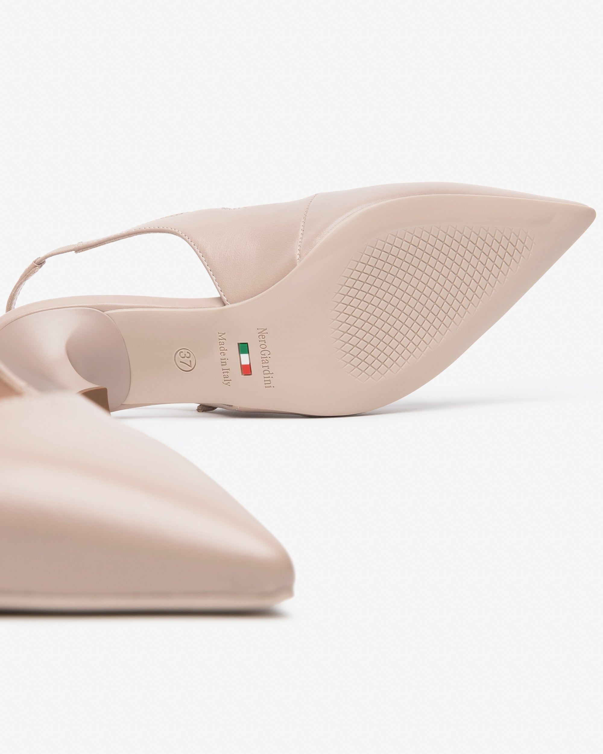 Nero Giardini Slingback Escarpins Cuir Premium 38