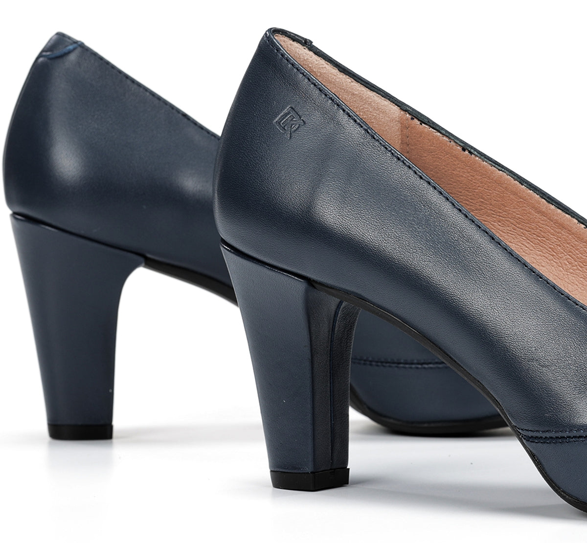 Dorking by Fluchos Blesa D5794 escarpins femme bleus cuir
