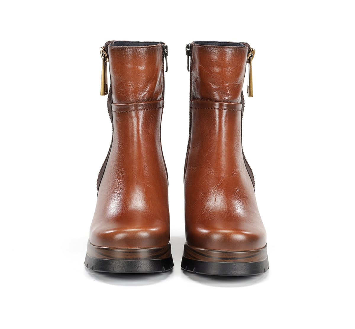 Dorking by Fluchos Safe D9413 bottine marron talon femme