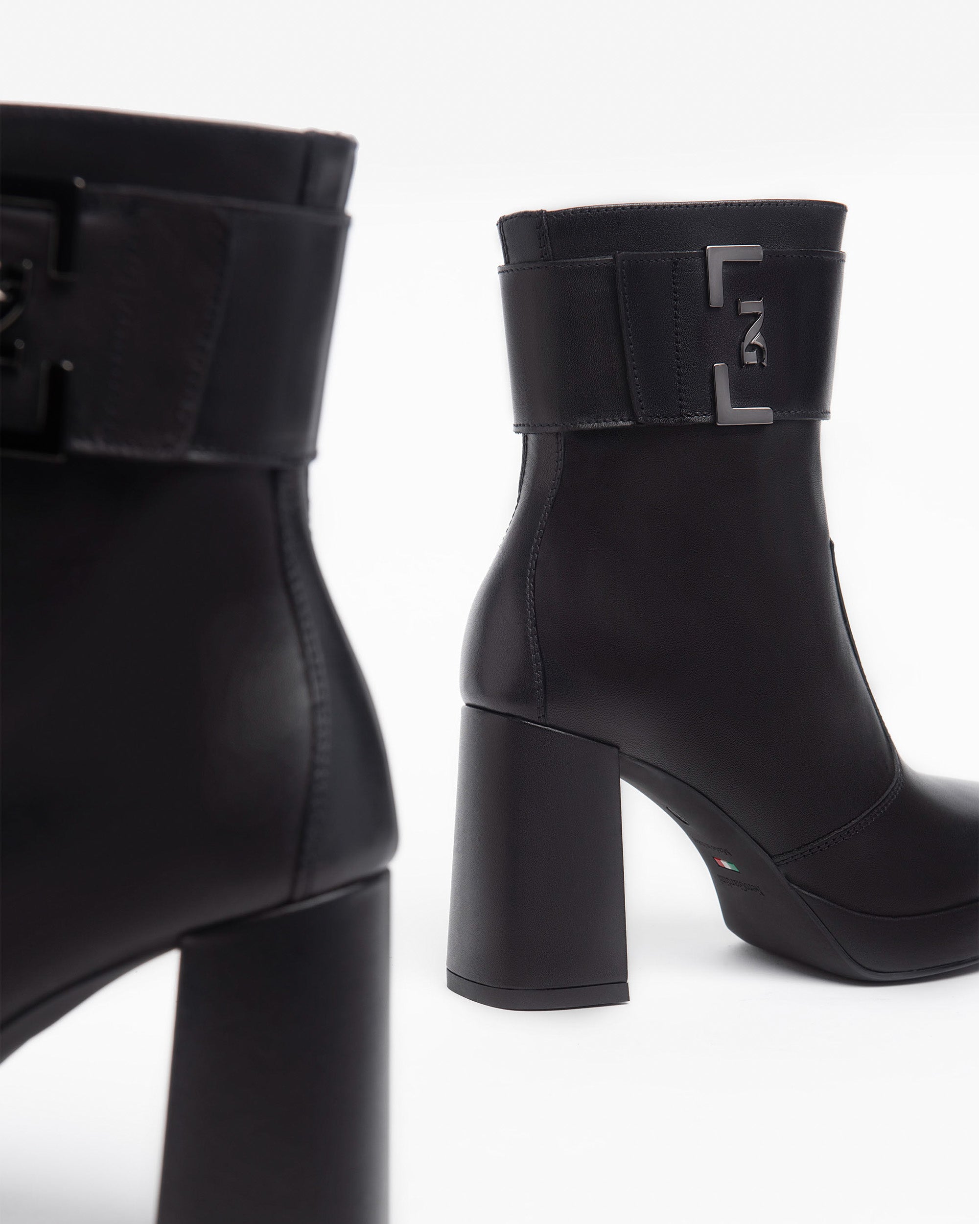 Nero Giardini Ankle Boots bottines cuir femme glam