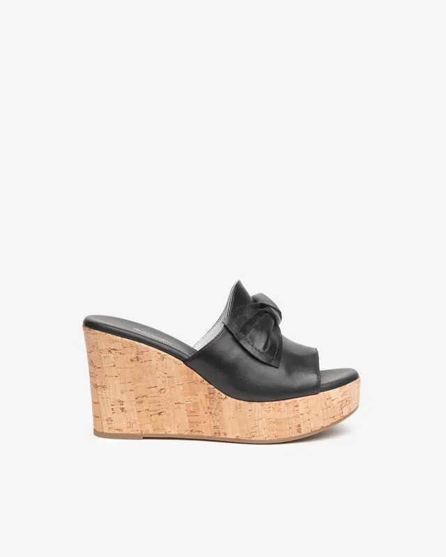 Nero Giardini Slippers mules daim femme 38 compensées