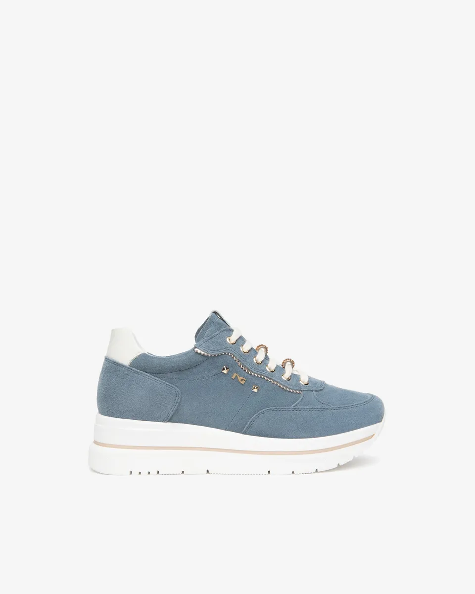 Nero Giardini Sneakers baskets suède femme été