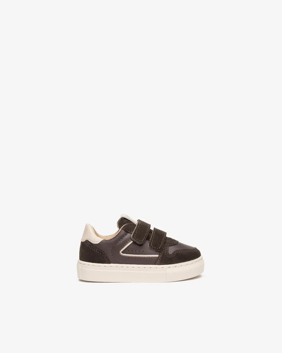 Nero Giardini Sneakers Junior baskets garçon cuir scratch