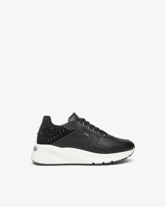 Nero Giardini Sneakers Baskets Femme Cuir Daim Pointure 35-41