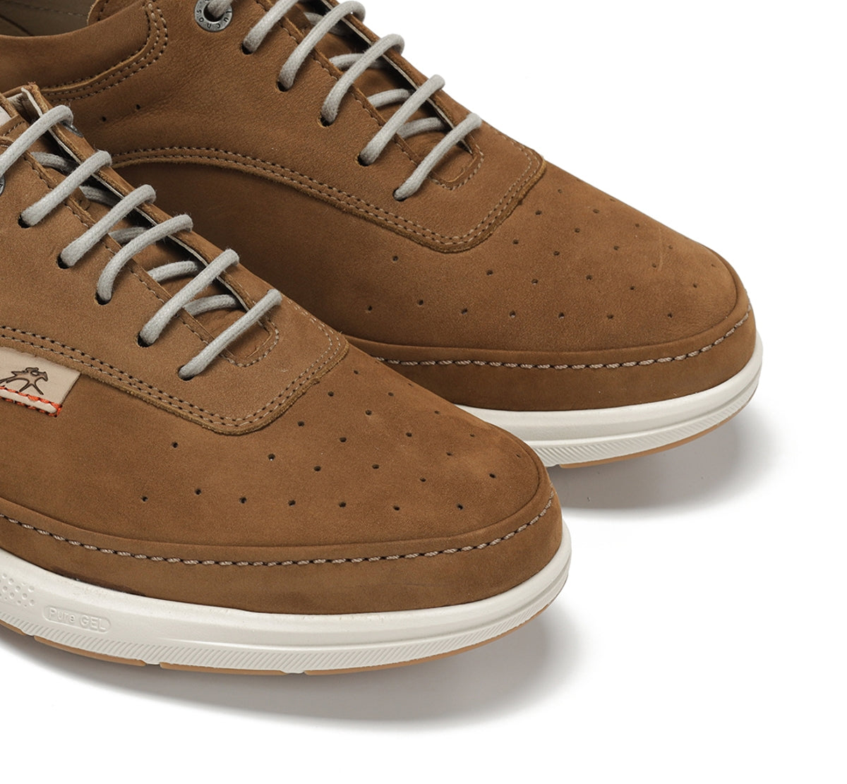 Fluchos Deportivos Kadir F2447 baskets marron homme cuir