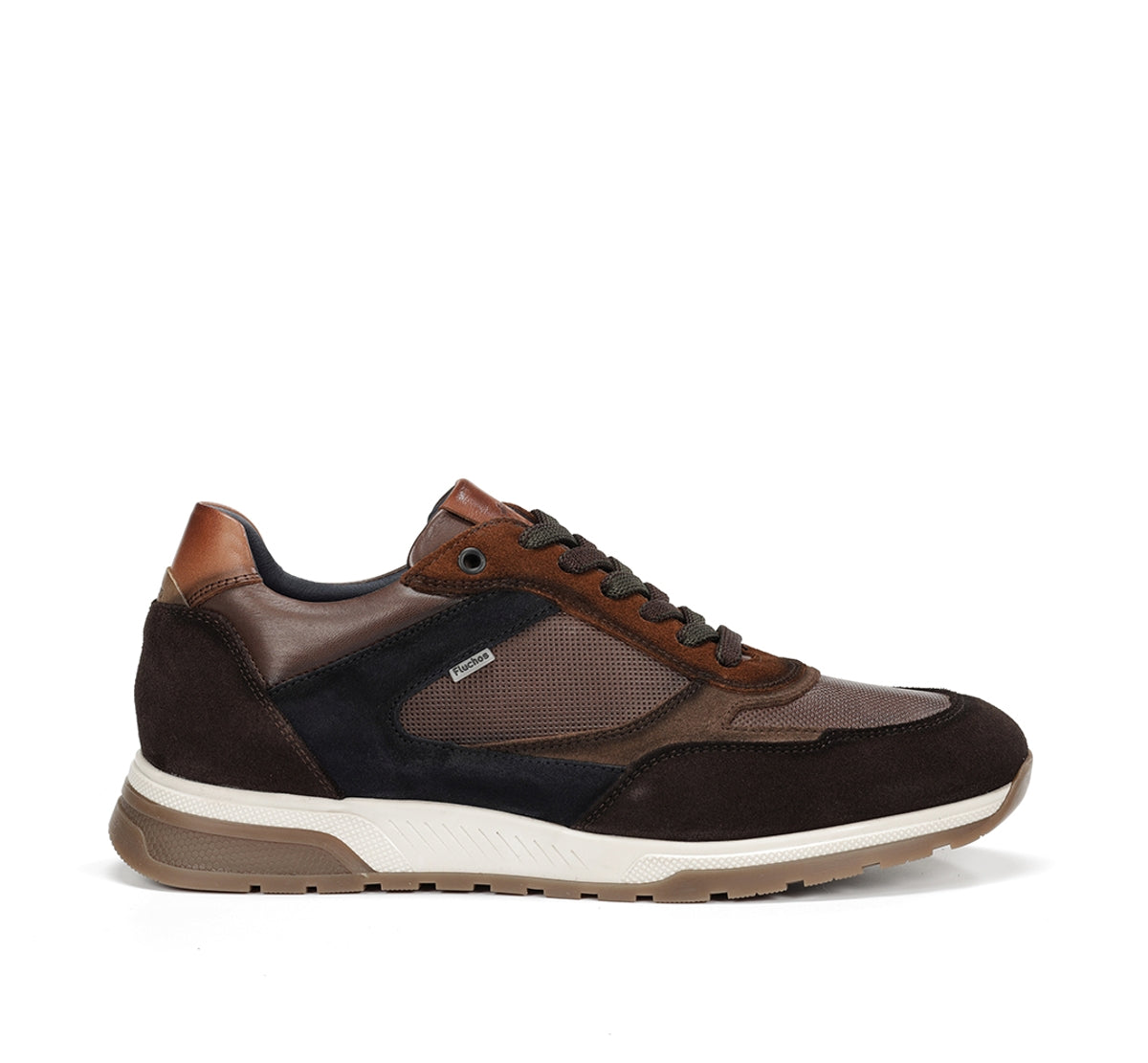 Fluchos Louis F1959 basket homme marron cuir