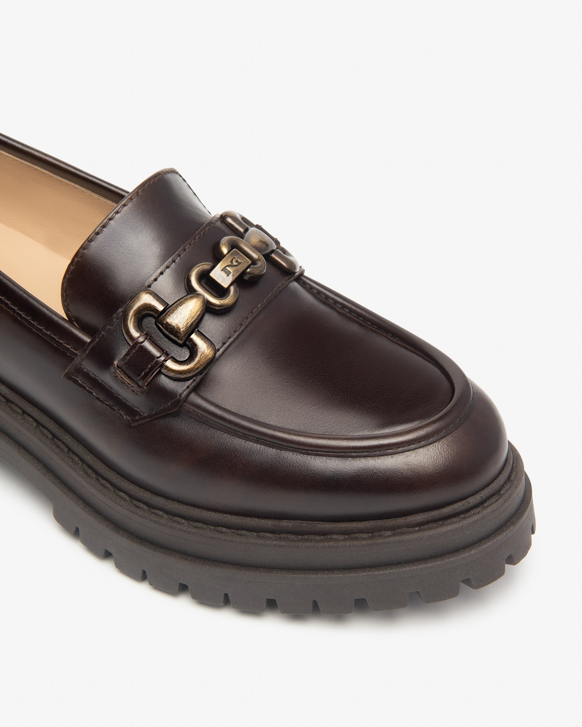 Nero Giardini Loafers mocassins cuir femme