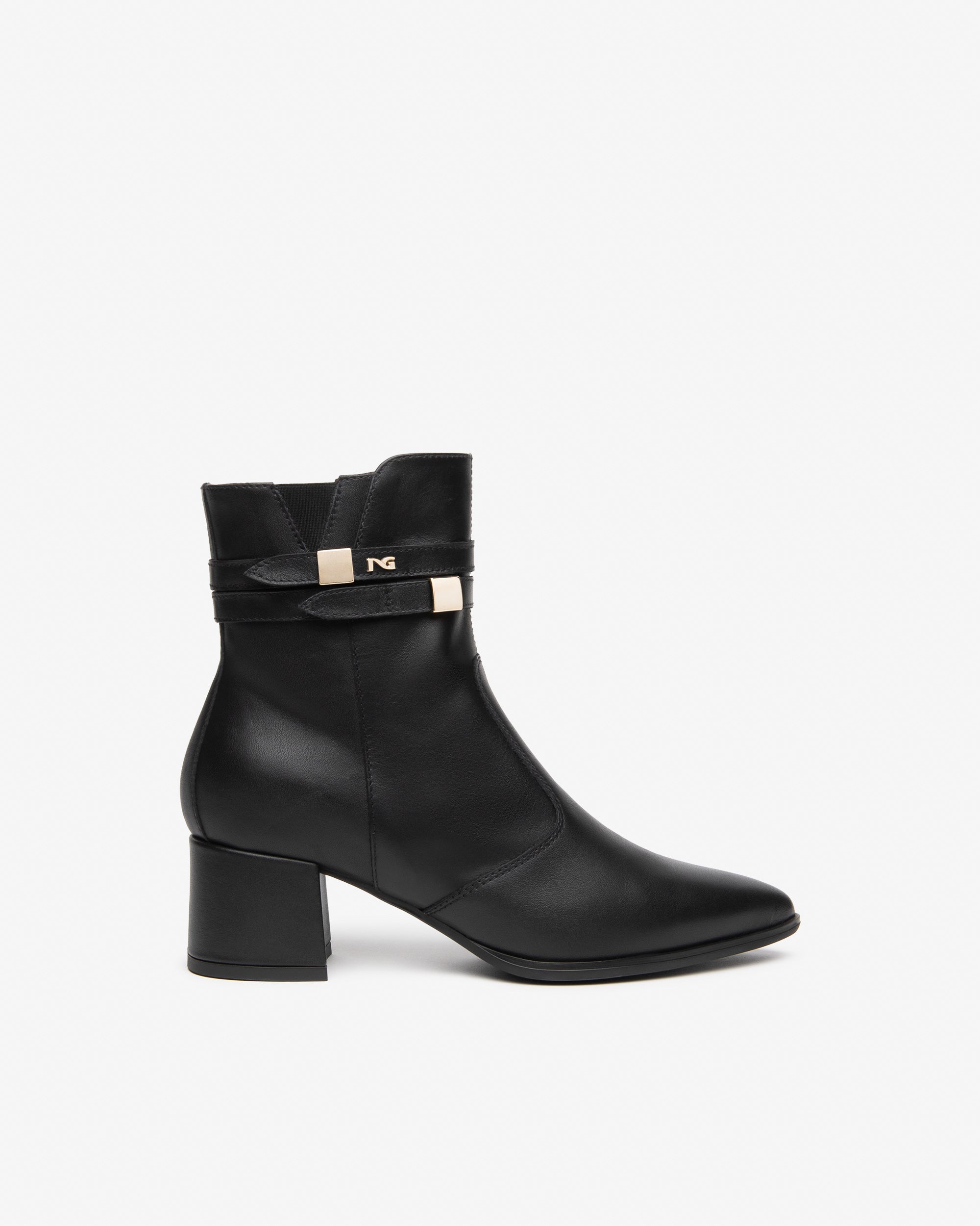 Nero Giardini Ankle Booties bottines cuir femme talon 60 mm