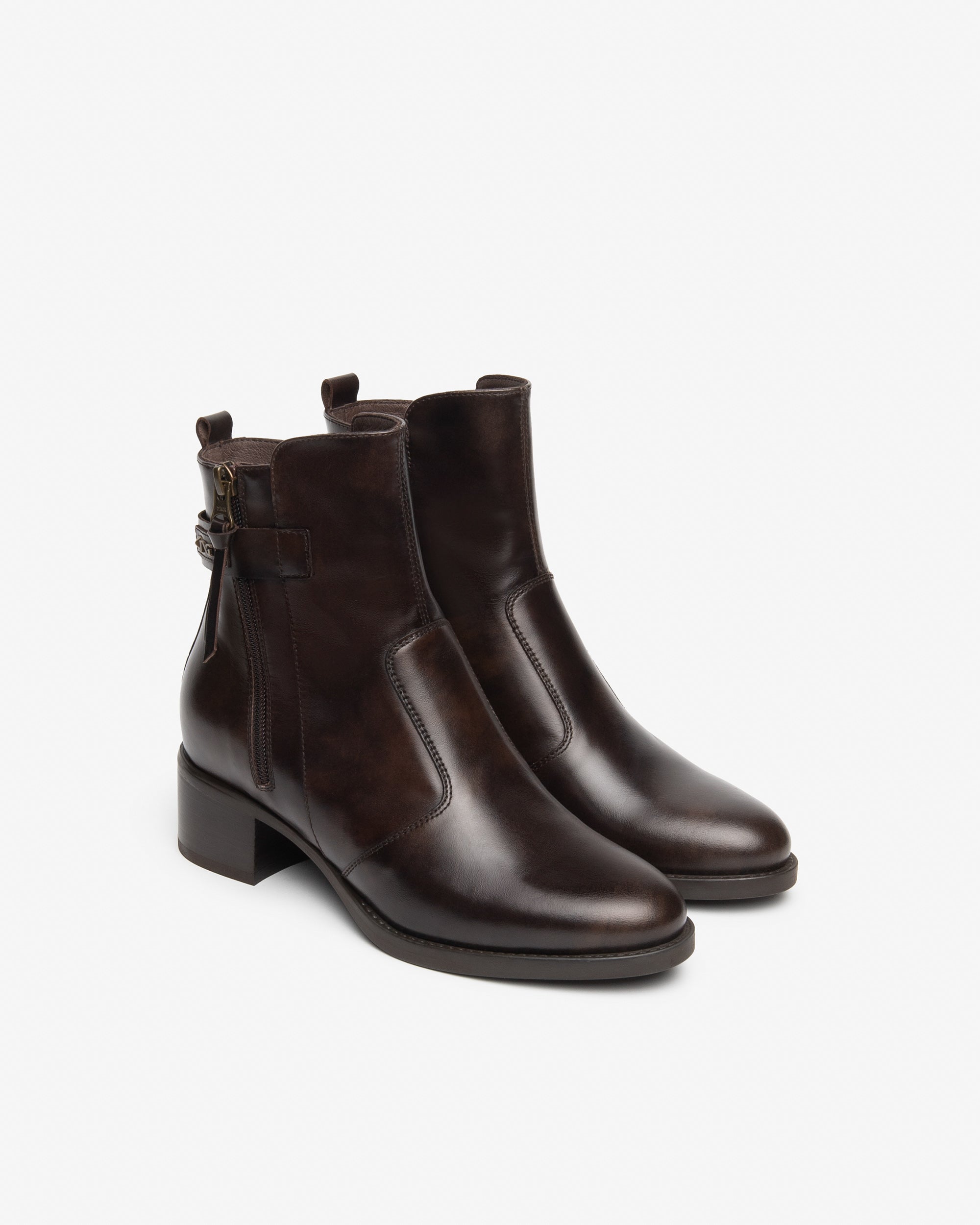 Nero Giardini Ankle Boots bottines cuir talon 40 mm