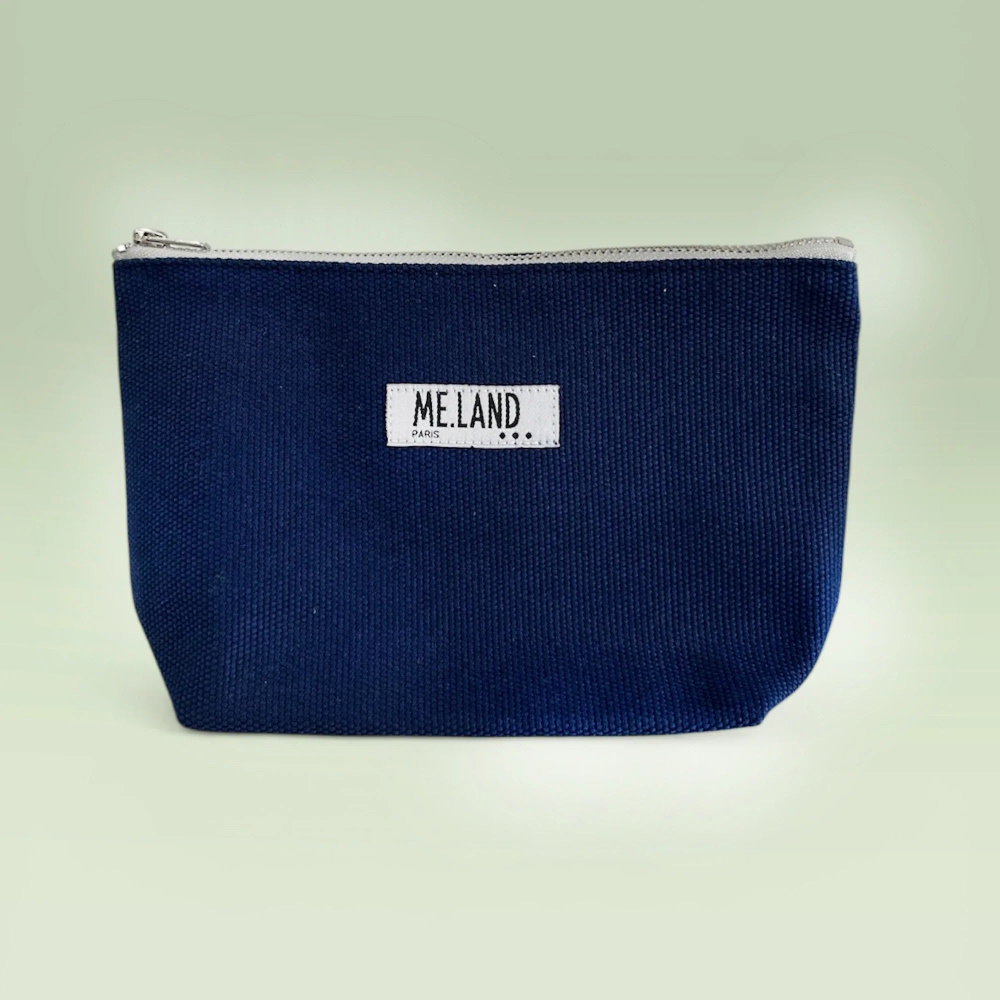 Me.Land Pochette Berlingot pochette coton upcyclé Noir