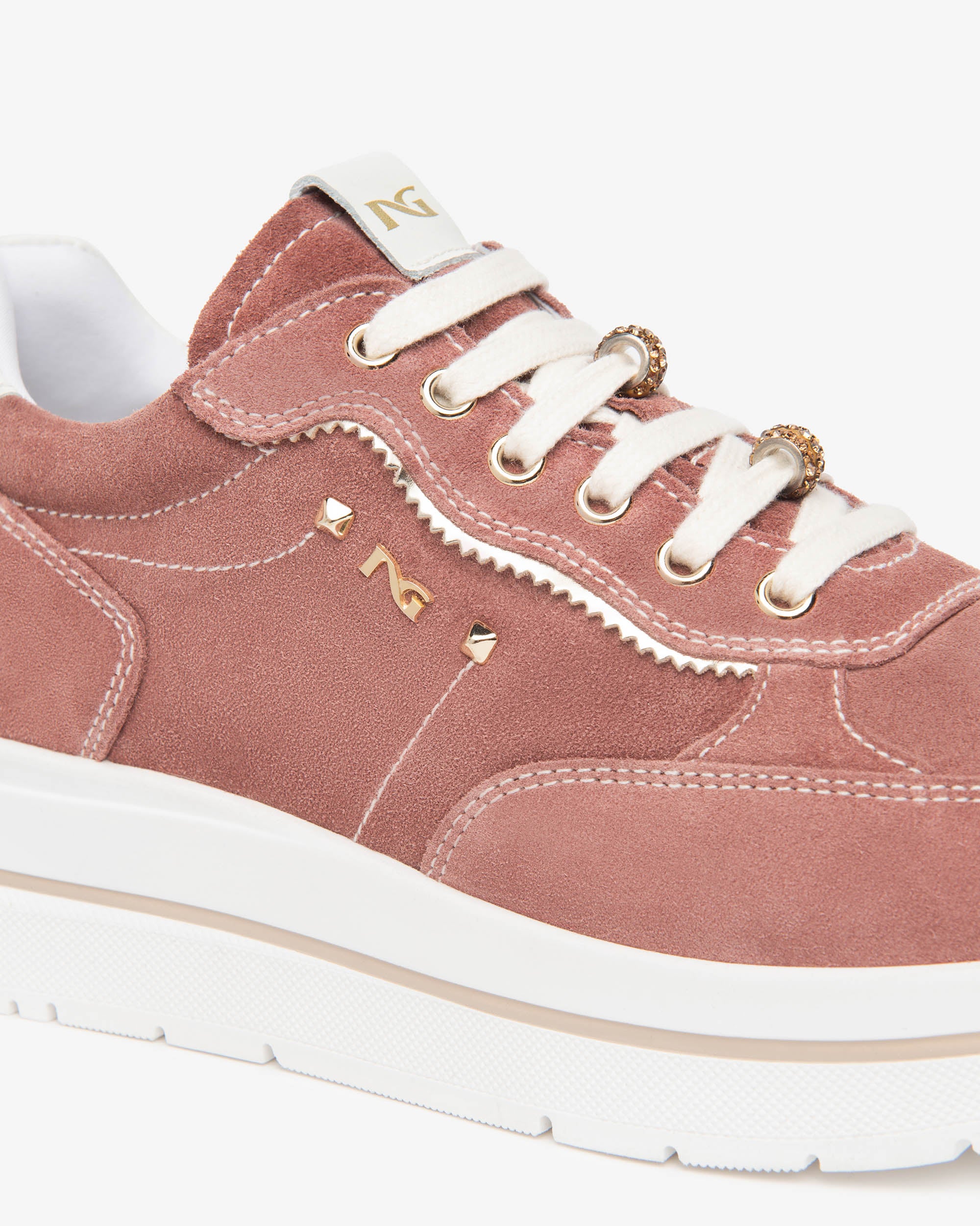 Nero Giardini Sneakers baskets daim femme tissu technique