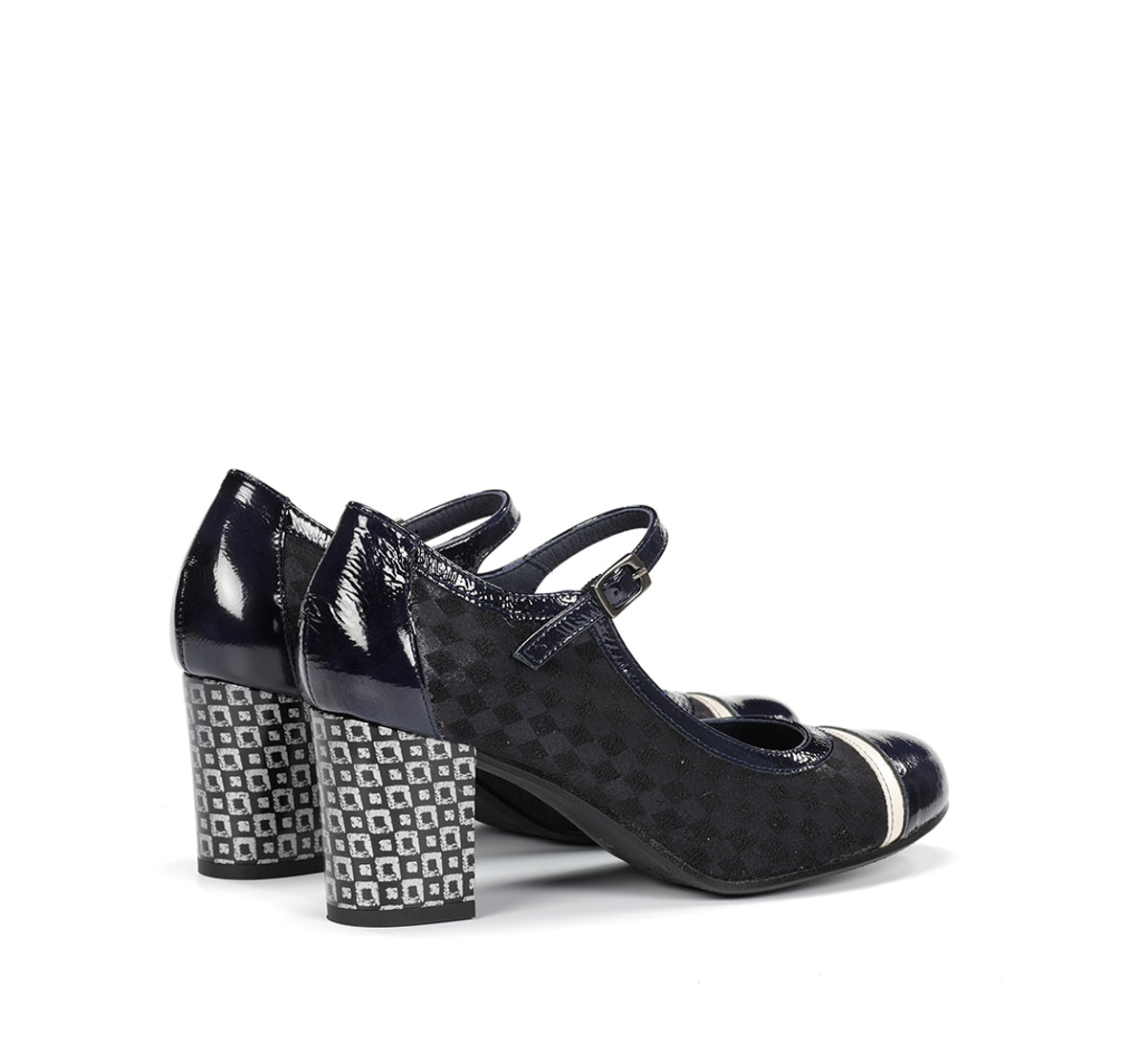 Dorking Rodin D8669 chaussure bleue femme cuir