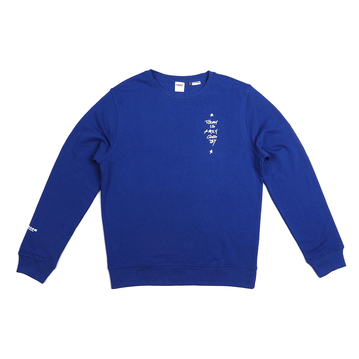 Primabase Leitmotiv sweat coton bio bleu
