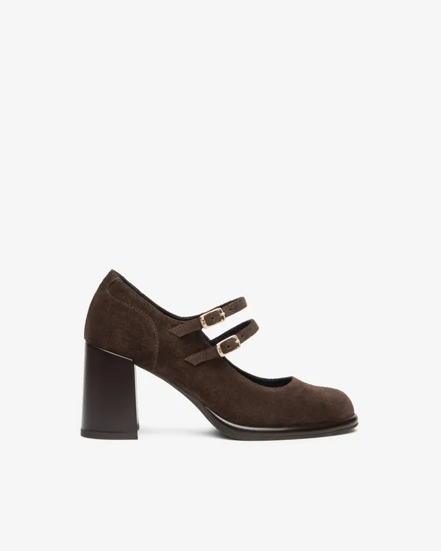 Nero Giardini Mary Jane babies daim talon 80 femme