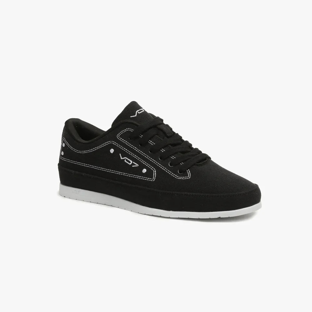 VO7 Yacht 10 BK sneaker noire coutures blanches