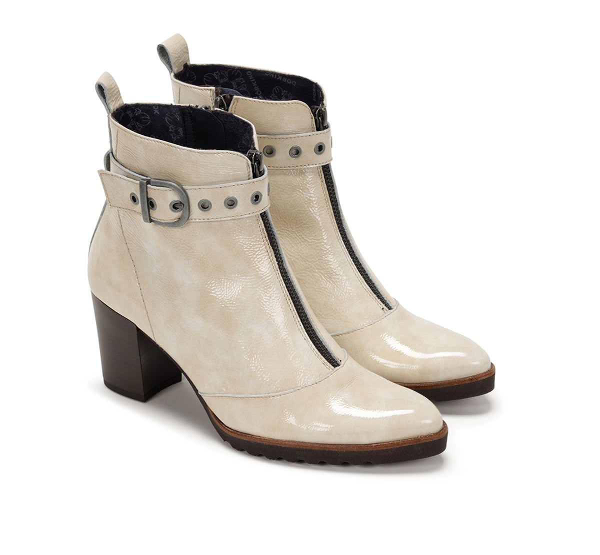 Fluchos Dorking Thais D8300 Bottines Blanc Talon